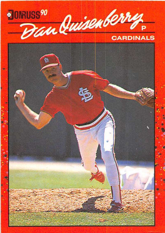 1990 Donruss #437 Dan Quisenberry NM-MT St. Louis Cardinals 