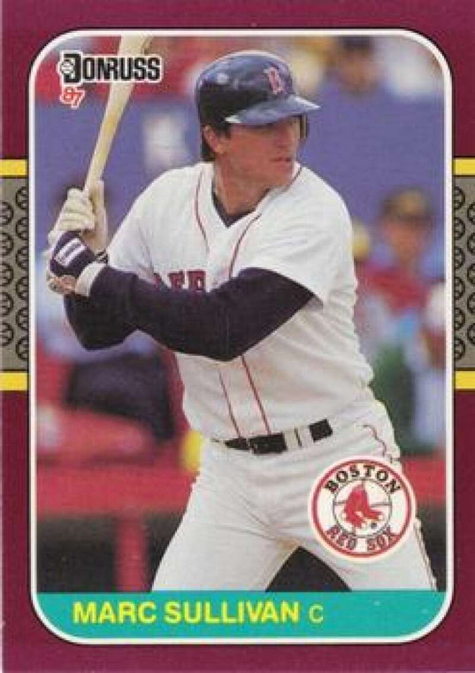 1987 Donruss Opening Day #187 Marc Sullivan NM-MT  Boston Red Sox 