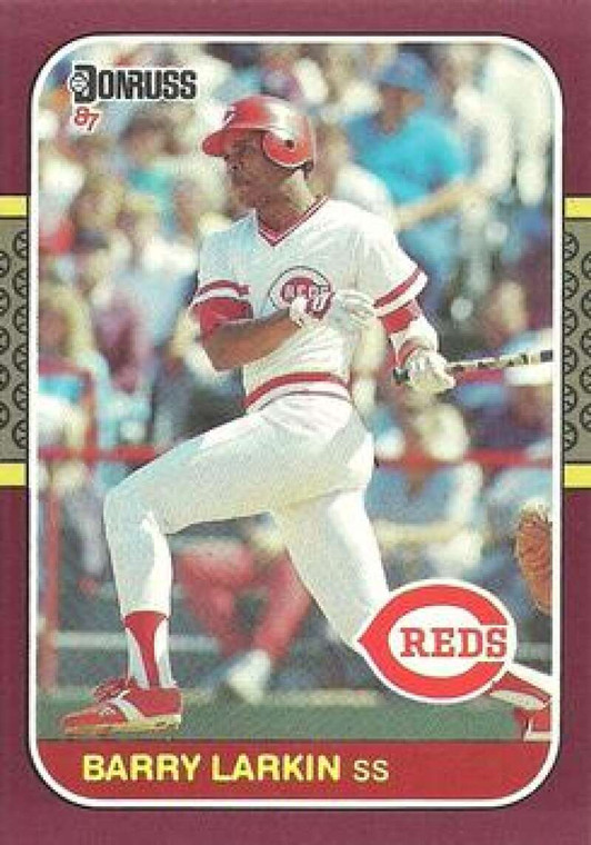 1987 Donruss Opening Day #191 Barry Larkin NM-MT  Cincinnati Reds 