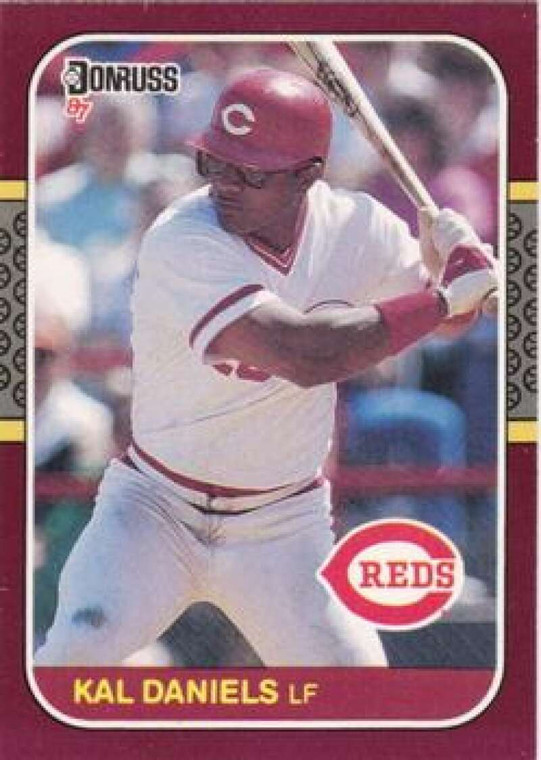 1987 Donruss Opening Day #192 Kal Daniels NM-MT  Cincinnati Reds 