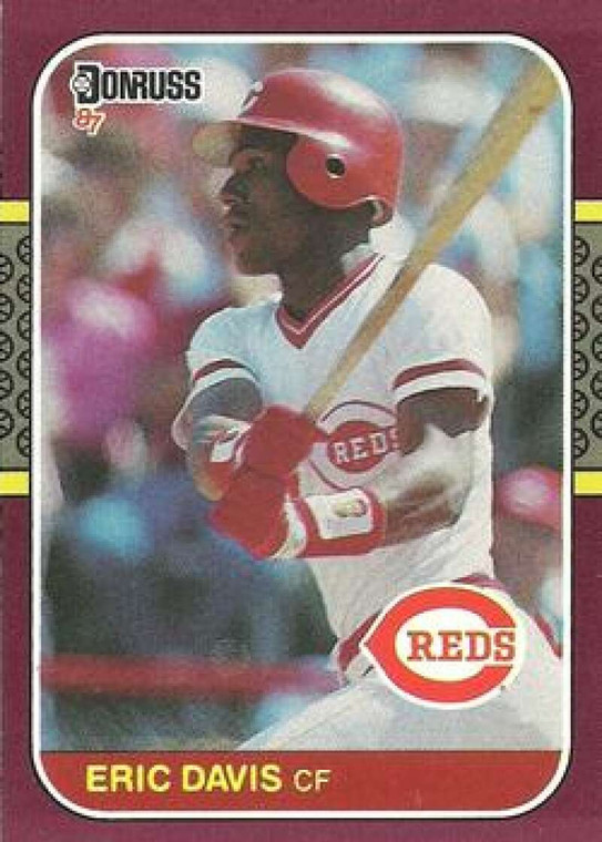 1987 Donruss Opening Day #197 Eric Davis NM-MT  Cincinnati Reds 