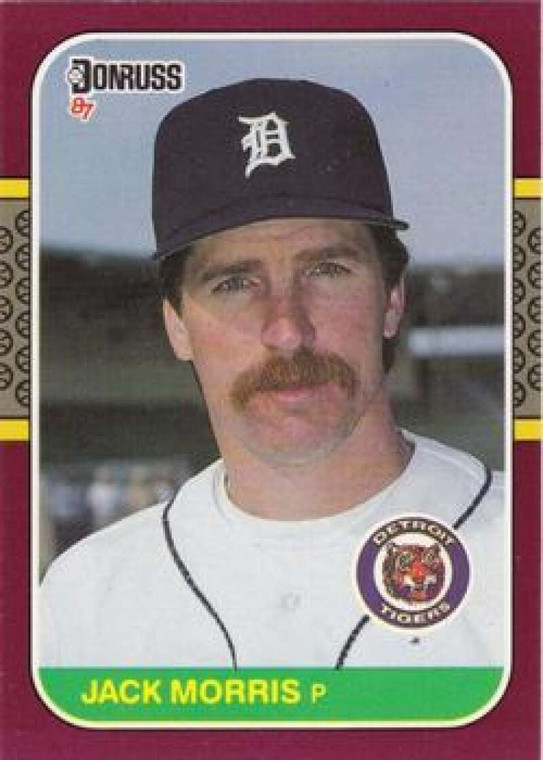 1987 Donruss Opening Day #212 Jack Morris NM-MT  Detroit Tigers 