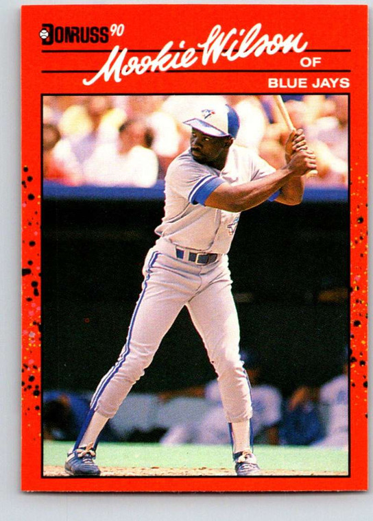 1990 Donruss #442 Mookie Wilson NM-MT Toronto Blue Jays 