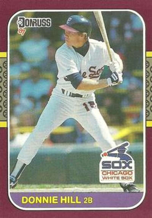 1987 Donruss Opening Day #237 Donnie Hill NM-MT  Chicago White Sox 