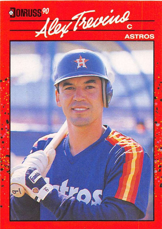 1990 Donruss #443 Alex Trevino NM-MT Houston Astros 