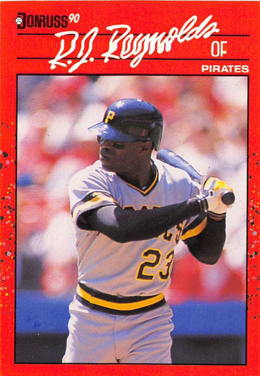1990 Donruss #447 R.J. Reynolds NM-MT Pittsburgh Pirates 