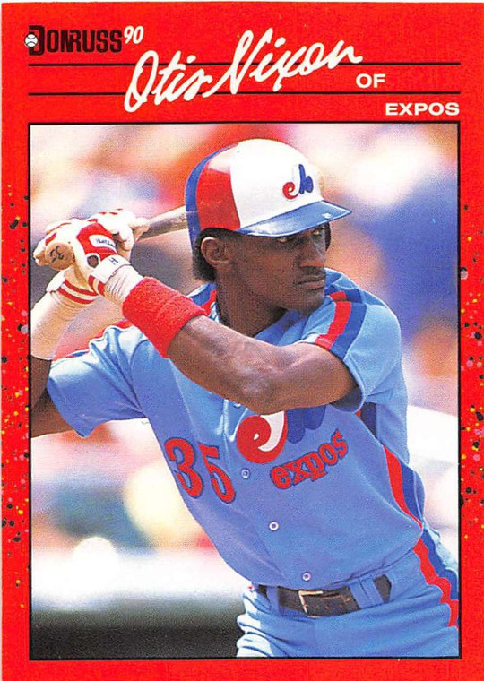 1990 Donruss #456 Otis Nixon NM-MT Montreal Expos 