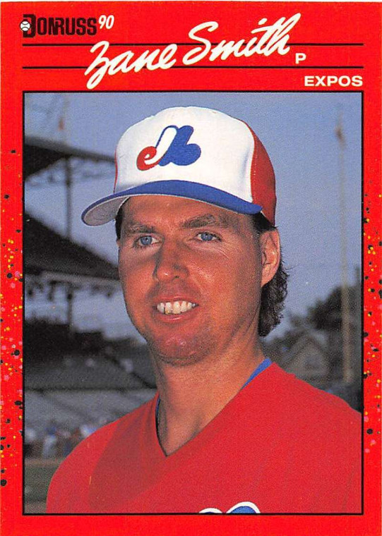 1990 Donruss #460 Zane Smith NM-MT Montreal Expos 