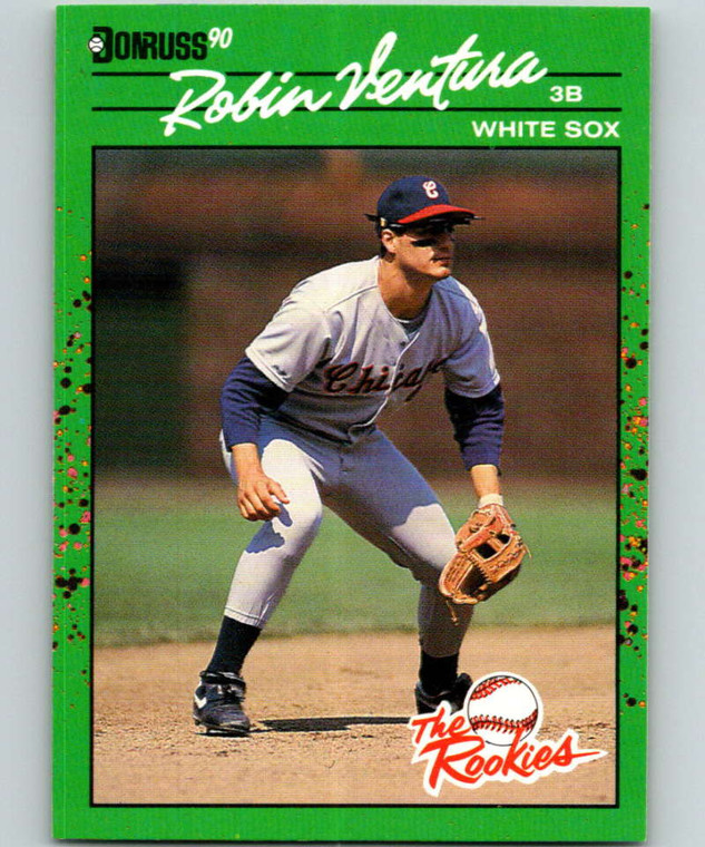 1990 Donruss Rookies #15 Robin Ventura VG Chicago White Sox 