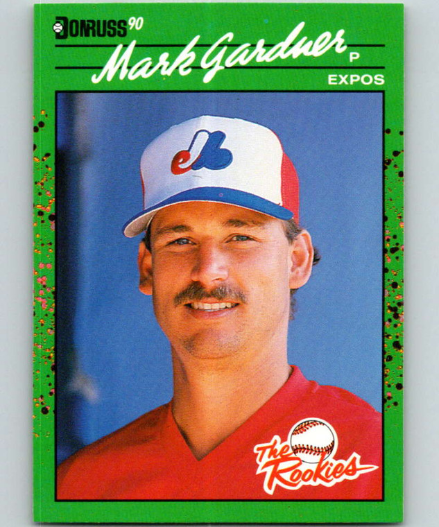 1990 Donruss Rookies #20 Mark Gardner VG Montreal Expos 
