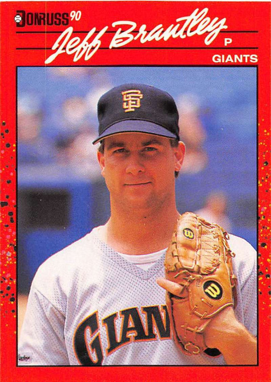 1990 Donruss #466 Jeff Brantley NM-MT San Francisco Giants 