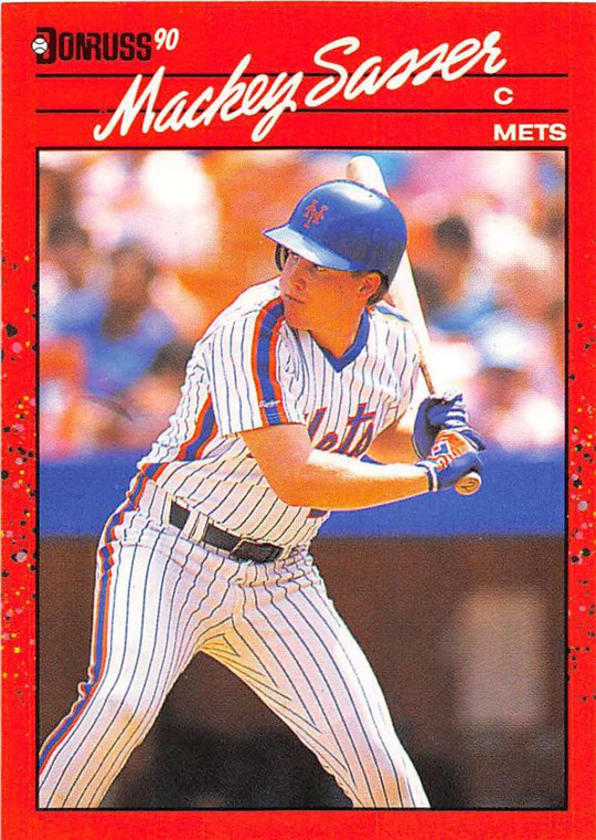 1990 Donruss #471 Mackey Sasser NM-MT New York Mets 