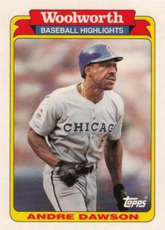1991 Topps Woolworth #9 Andre Dawson NM-MT  Chicago Cubs 