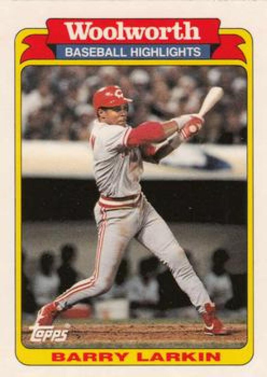 1991 Topps Woolworth #30 Barry Larkin NM-MT  Cincinnati Reds 