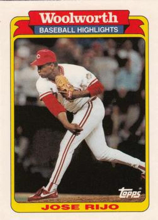 1991 Topps Woolworth #33 Jose Rijo MVP WS NM-MT  Cincinnati Reds 