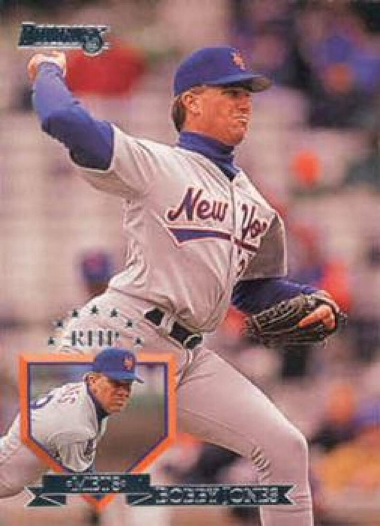 1995 Donruss #6 Bobby Jones VG New York Mets 