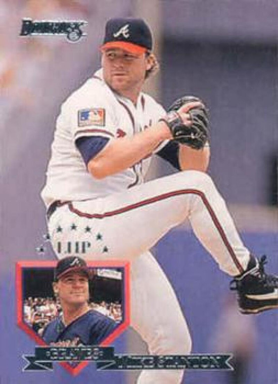 1995 Donruss #28 Mike Stanton VG Atlanta Braves 