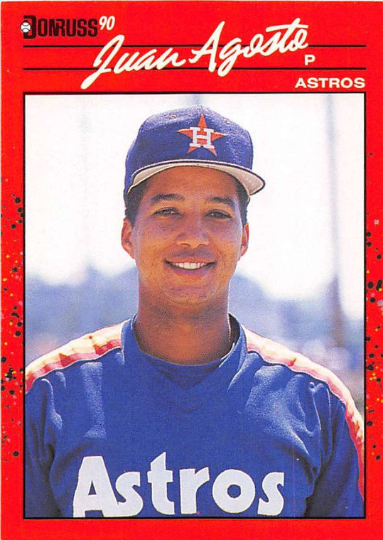 1990 Donruss #477 Juan Agosto NM-MT Houston Astros 