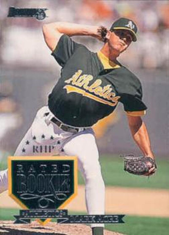 1995 Donruss #76 Mark Acre VG Oakland Athletics 