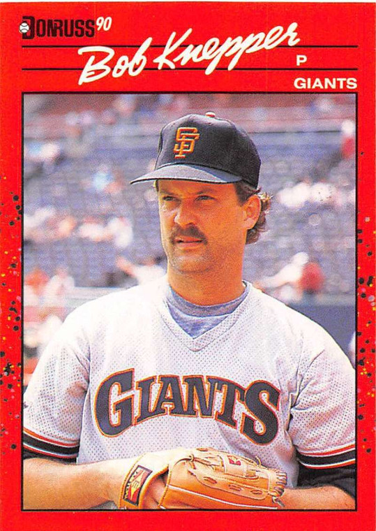 1990 Donruss #485 Bob Knepper NM-MT San Francisco Giants 