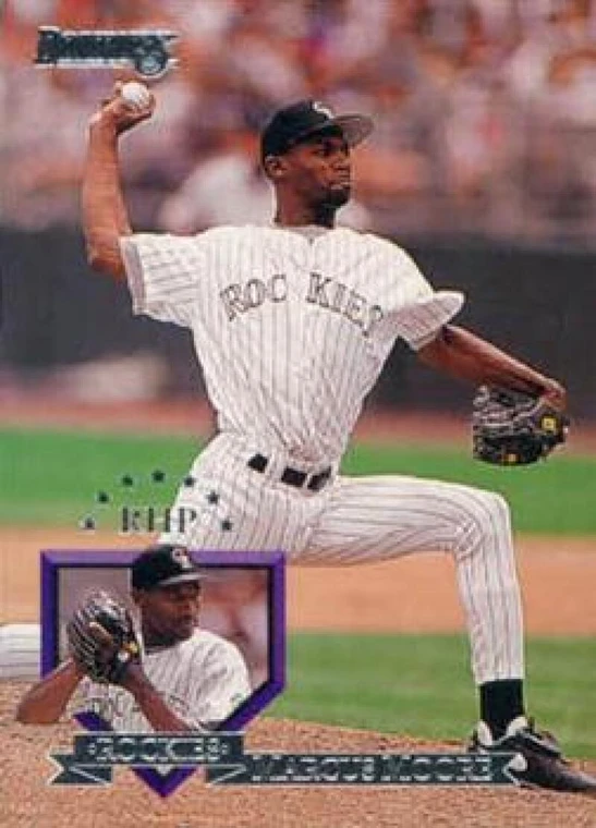1995 Donruss #169 Marcus Moore VG Colorado Rockies 