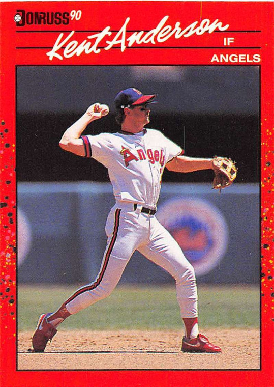 1990 Donruss #490 Kent Anderson NM-MT RC Rookie California Angels 