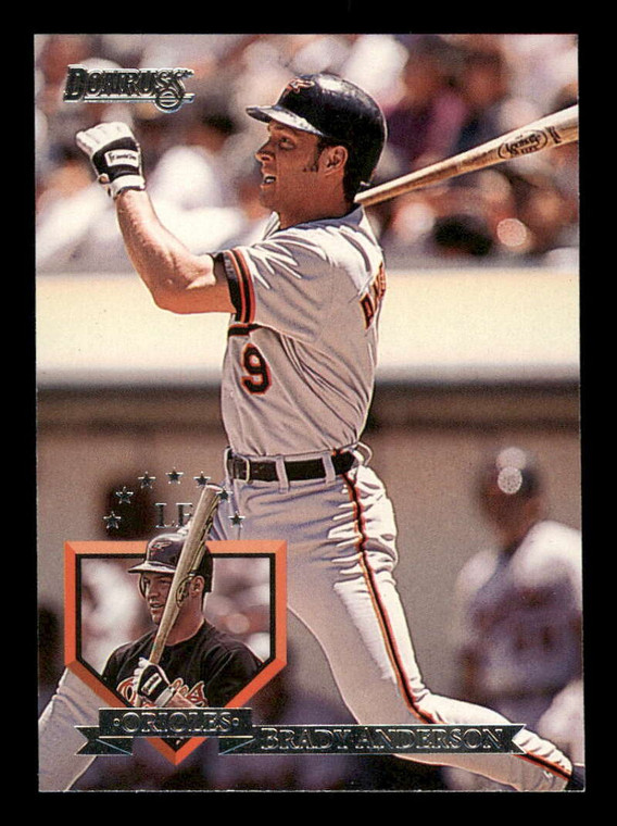 1995 Donruss #201 Brady Anderson VG Baltimore Orioles 