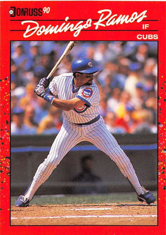 1990 Donruss #491 Domingo Ramos NM-MT Chicago Cubs 