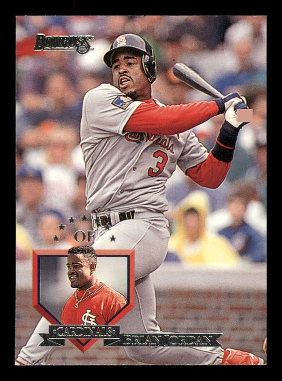1995 Donruss #221 Brian Jordan VG St. Louis Cardinals 