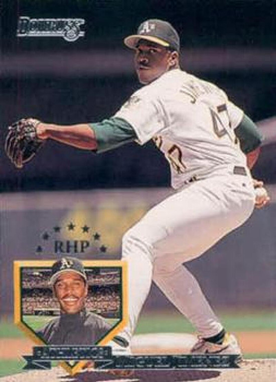 1995 Donruss #262 Miguel Jimenez VG Oakland Athletics 