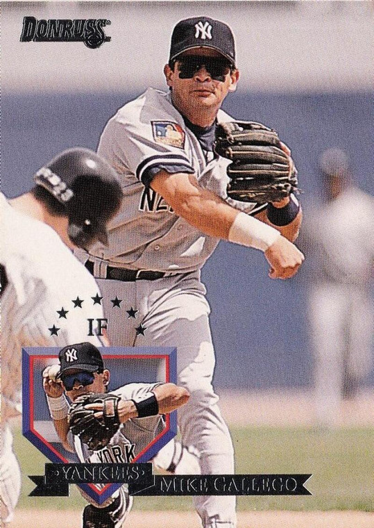 1995 Donruss #277 Mike Gallego VG New York Yankees 