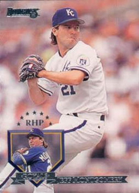 1995 Donruss #321 Jeff Montgomery VG Kansas City Royals 