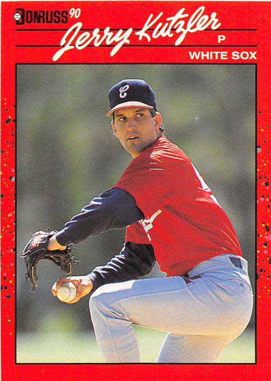 1990 Donruss #503 Jerry Kutzler NM-MT RC Rookie Chicago White Sox 