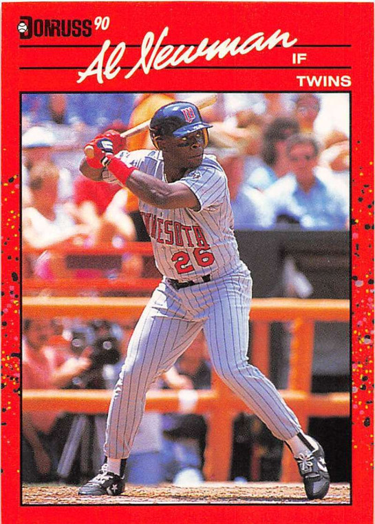 1990 Donruss #506 Al Newman NM-MT Minnesota Twins 