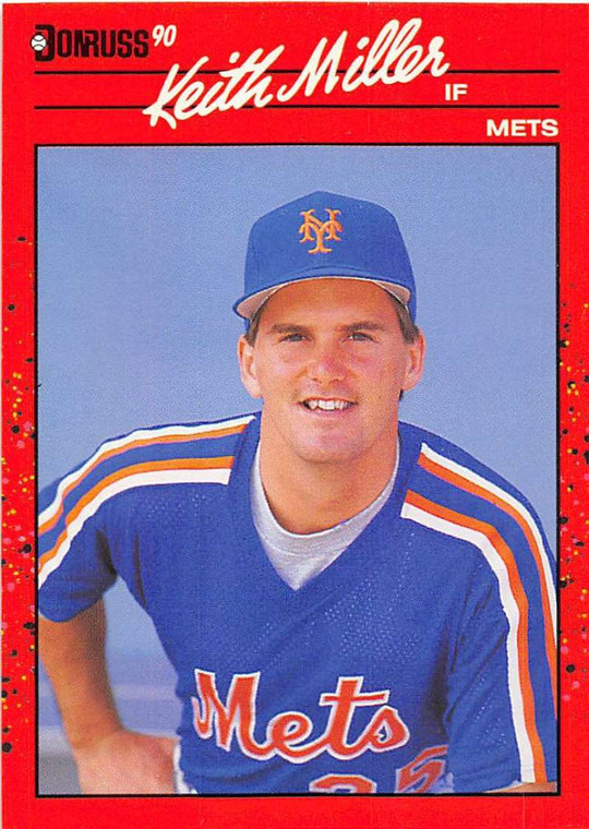 1990 Donruss #507 Keith Miller NM-MT New York Mets 