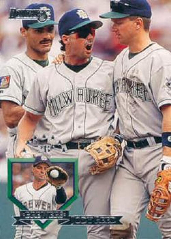 1995 Donruss #414 Jody Reed VG Milwaukee Brewers 