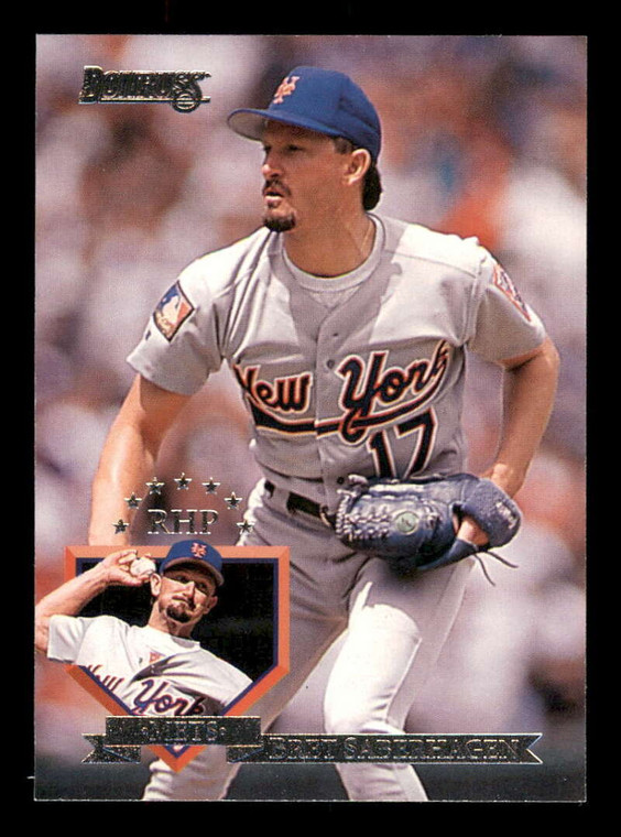 1995 Donruss #431 Bret Saberhagen VG New York Mets 