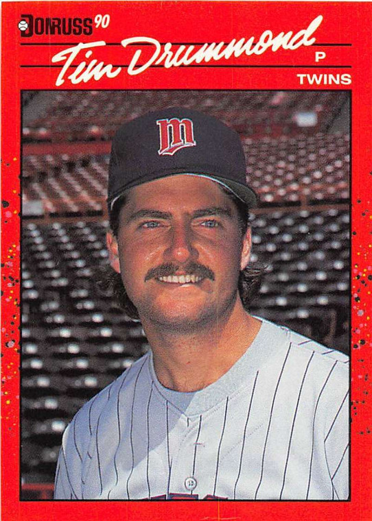 1990 Donruss #510 Tim Drummond NM-MT RC Rookie Minnesota Twins 