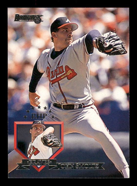1995 Donruss #461 John Smoltz VG Atlanta Braves 