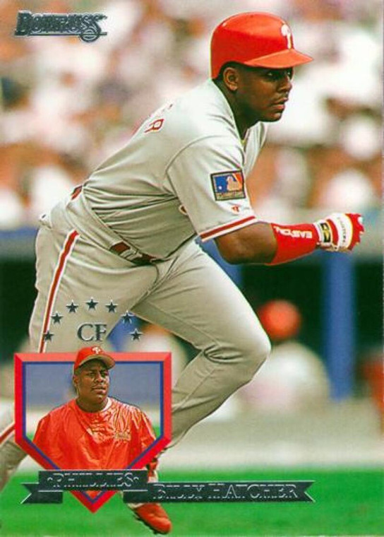 1995 Donruss #470 Billy Hatcher VG Philadelphia Phillies 