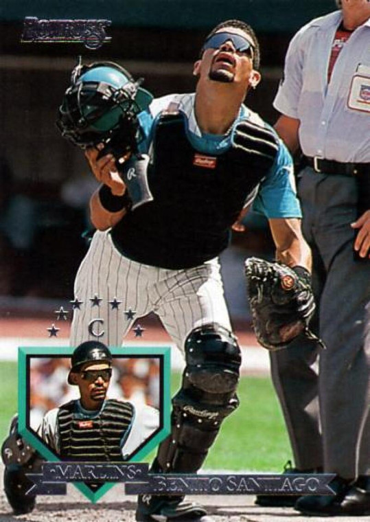 1995 Donruss #484 Benito Santiago VG Florida Marlins 