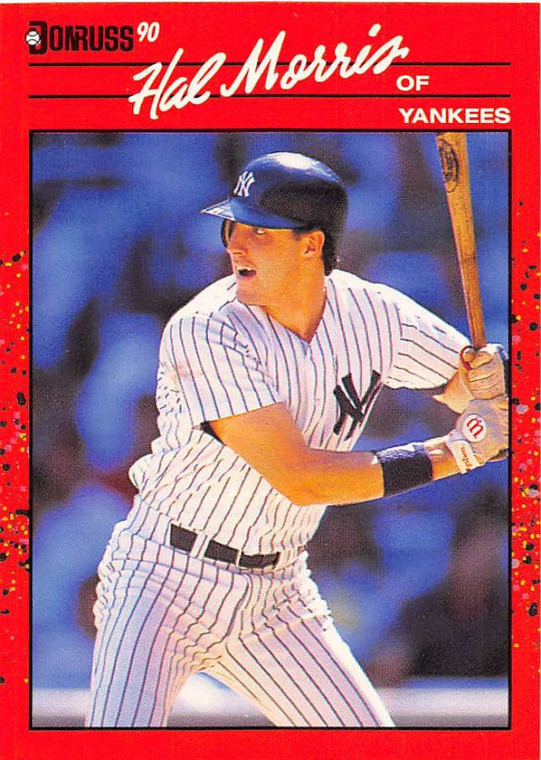 1990 Donruss #514 Hal Morris NM-MT New York Yankees 
