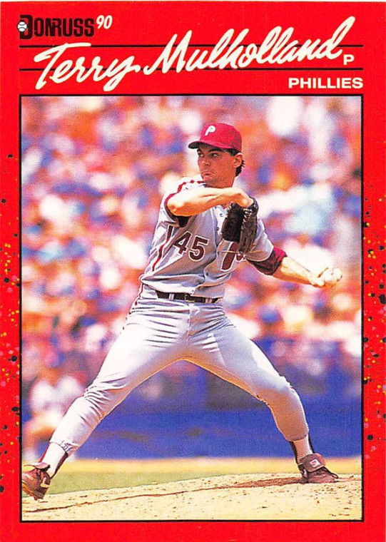 1990 Donruss #515 Terry Mulholland NM-MT Philadelphia Phillies 