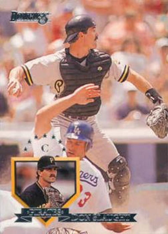 1995 Donruss #498 Don Slaught VG Pittsburgh Pirates 