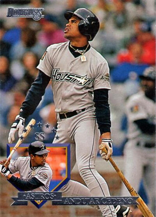 1995 Donruss #530 Andujar Cedeno VG Houston Astros 