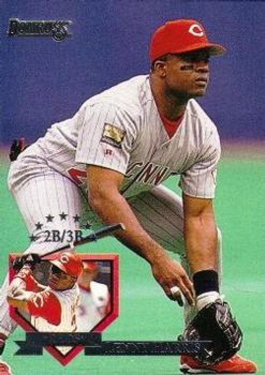 1995 Donruss #500 Lenny Harris VG Cincinnati Reds 