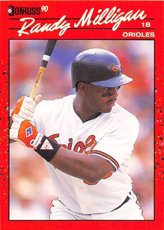 1990 Donruss #519 Randy Milligan NM-MT Baltimore Orioles 