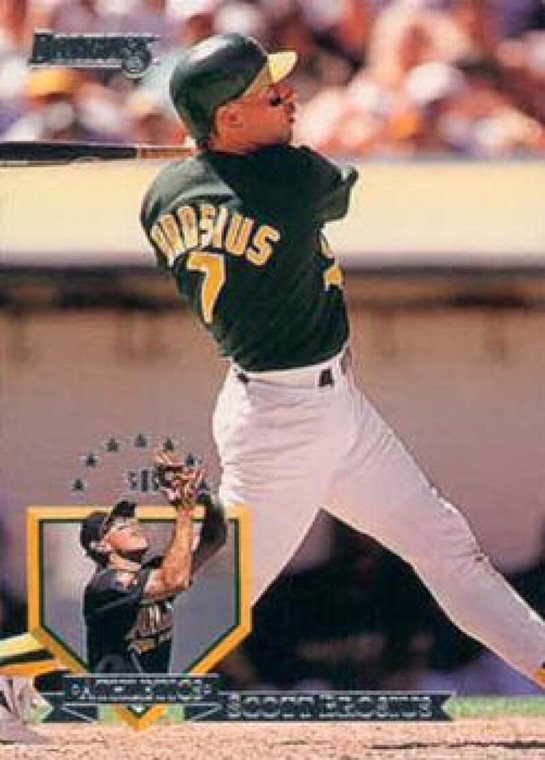 1995 Donruss #548 Scott Brosius VG Oakland Athletics 