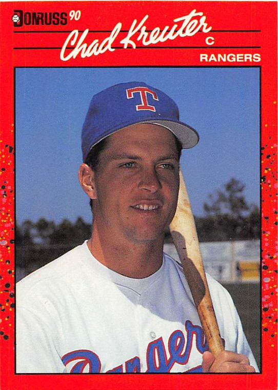 1990 Donruss #520 Chad Kreuter NM-MT Texas Rangers 