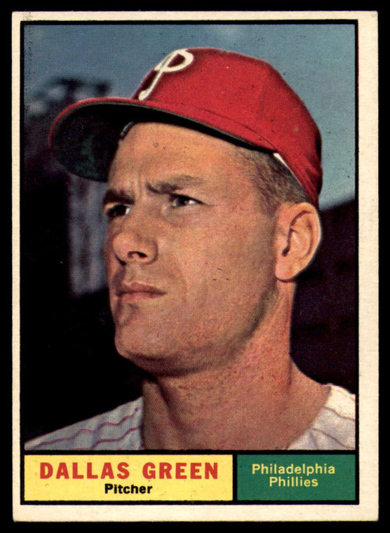 1961 Topps #359 Dallas Green VG Philadelphia Phillies 